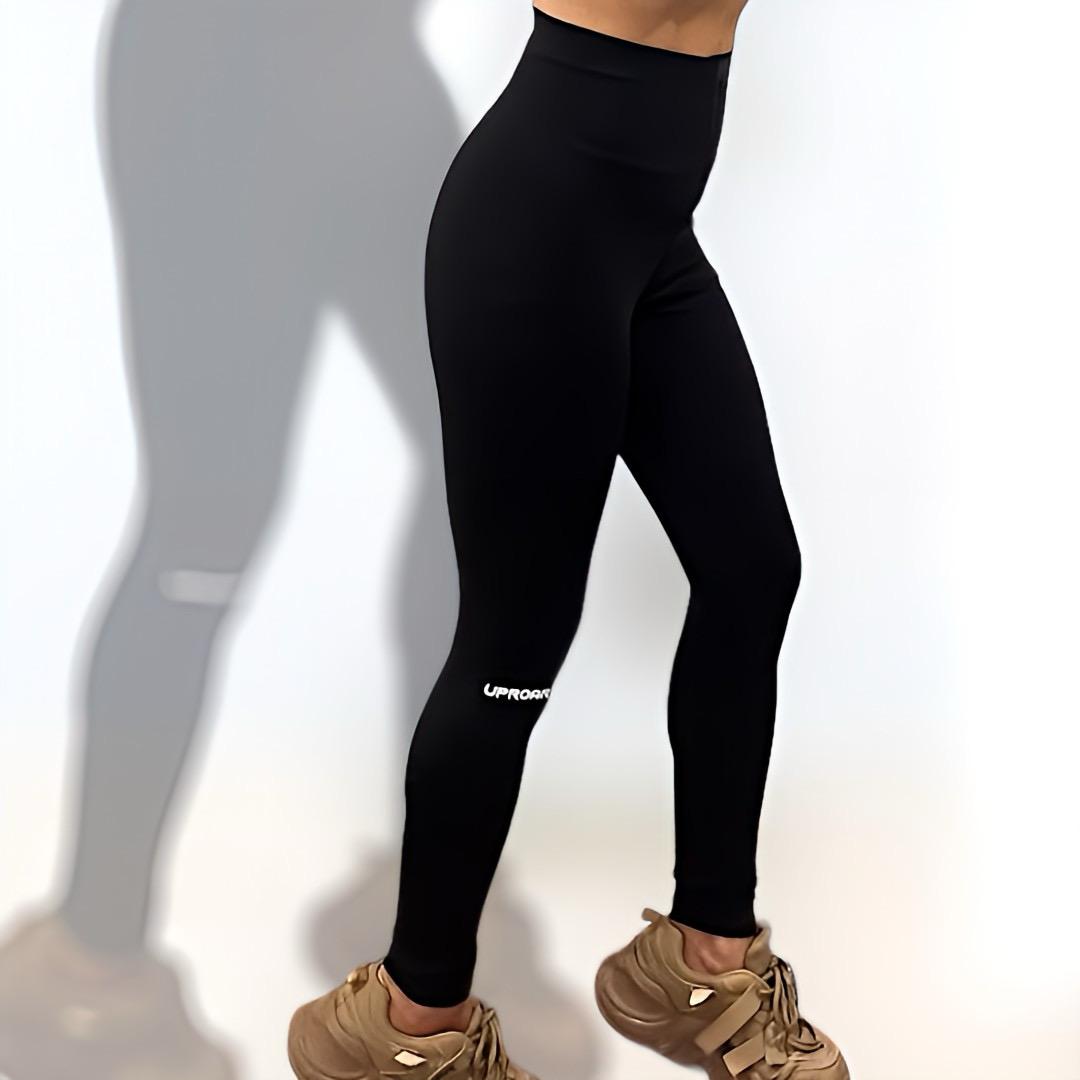 booty shaping leggings, body contouring leggings, tummy tuck leggings, tummy smoothing clothes, adjustable waist leggings, black gym leggings, activewear, skin smoothing pants
