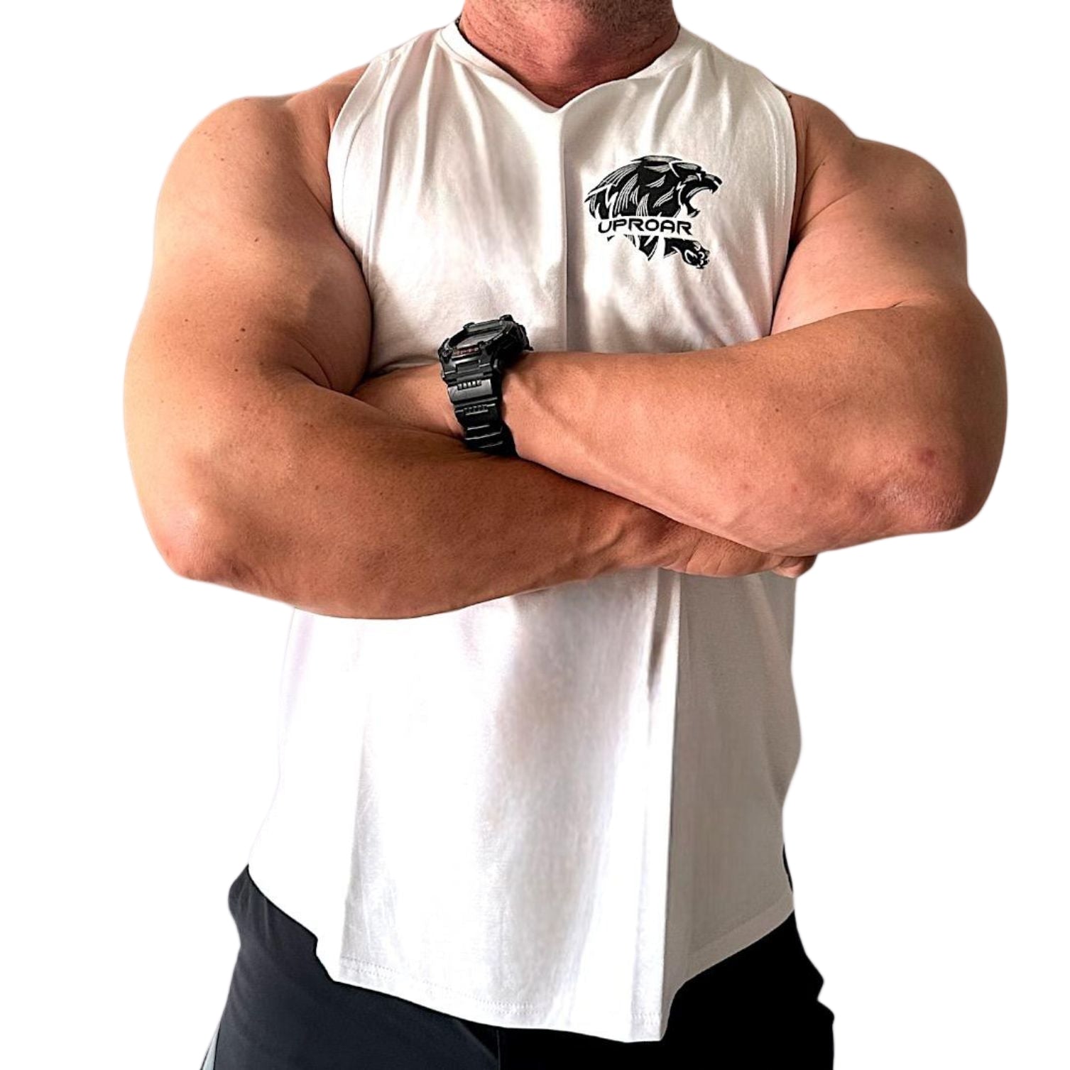 Curved Tank Black