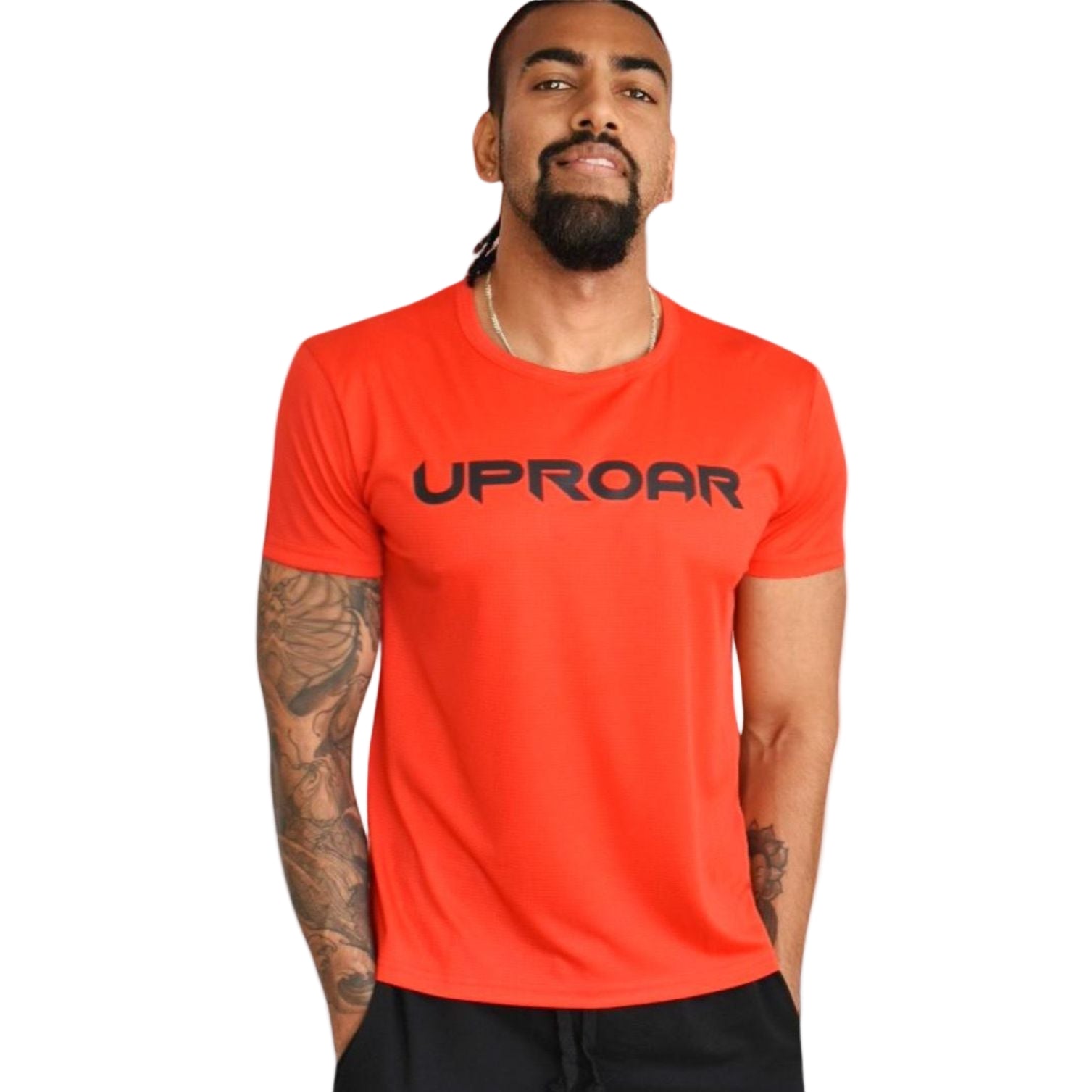 Sports Short Sleeve UPROAR Tee Black