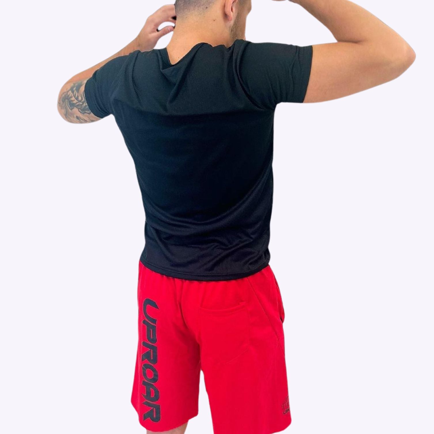 RAW Cut Icon Shorts Red