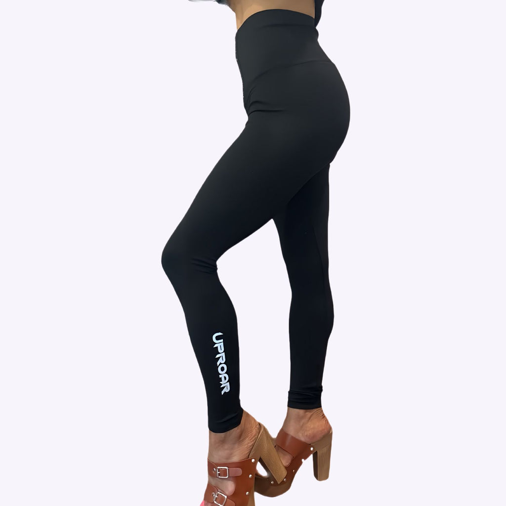 SculptAura High-Waist Corset Legging Black