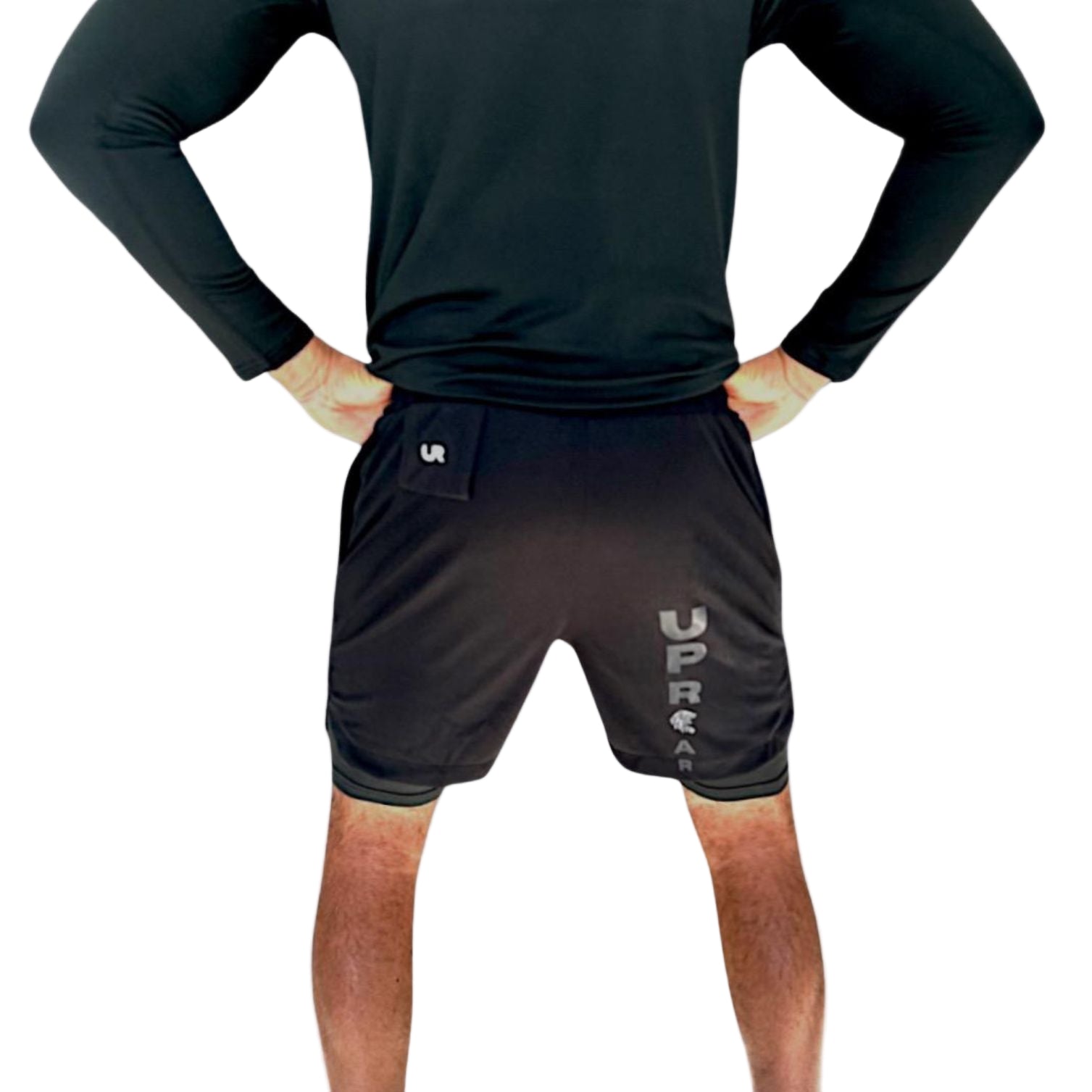 HyperFlex Duo 2 in 1 Training Shorts Black