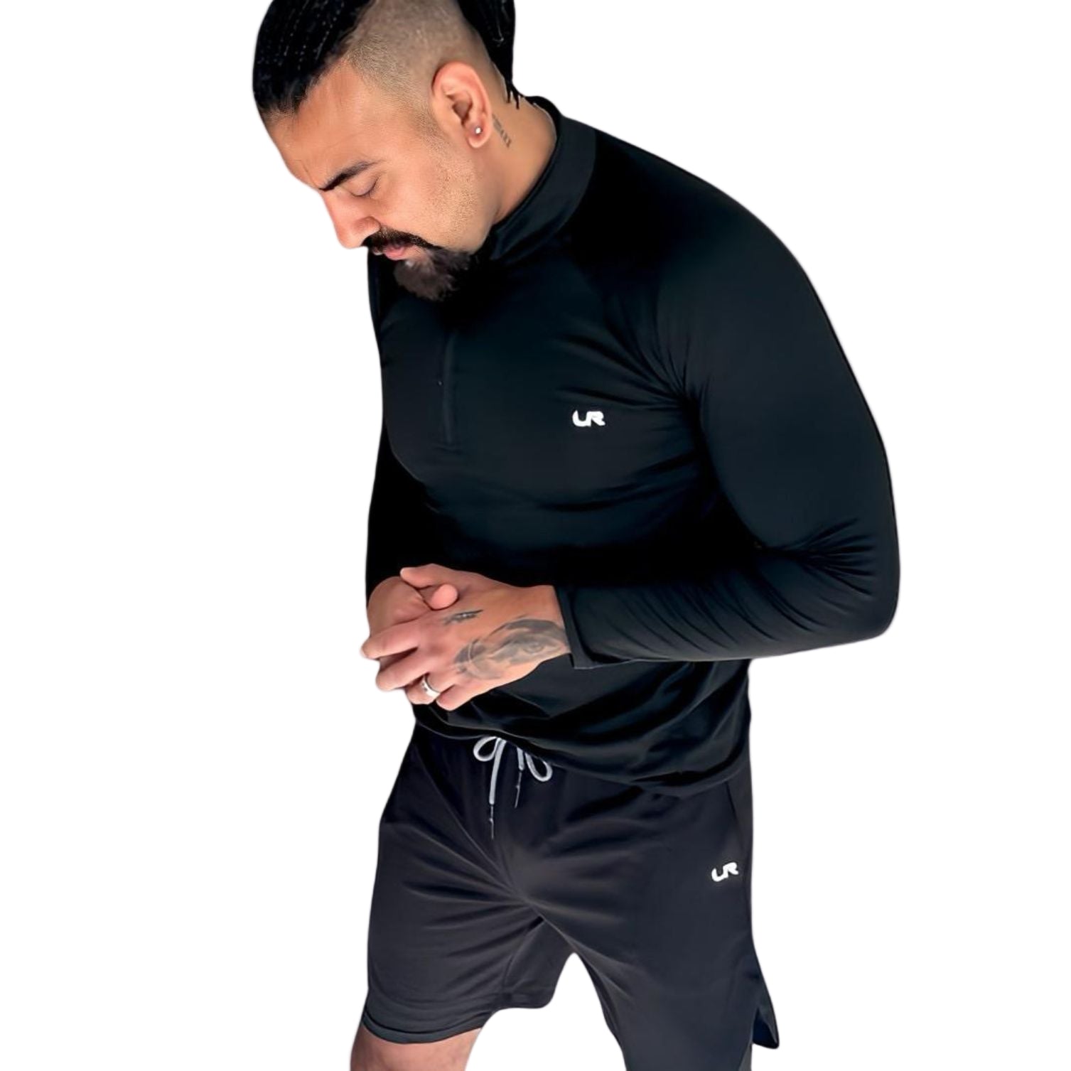 long sleeve training top, mens skins training, long sleeve skins, black long sleeve training shirt, mens training shirts, mens training tops, gym shirt for men, mens gym shirts, black long sleeve gym top