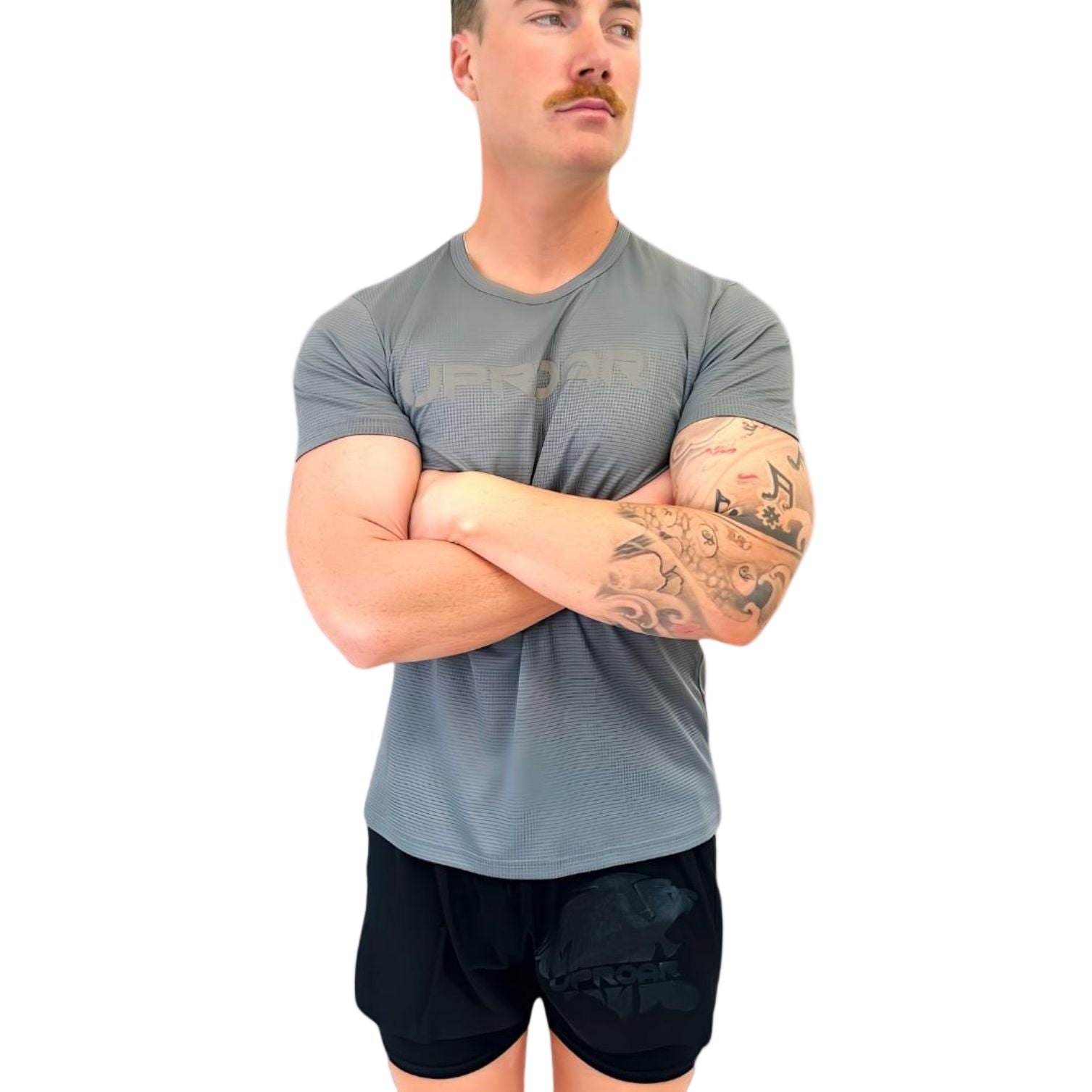 Sports Short Sleeve UPROAR Tee Black