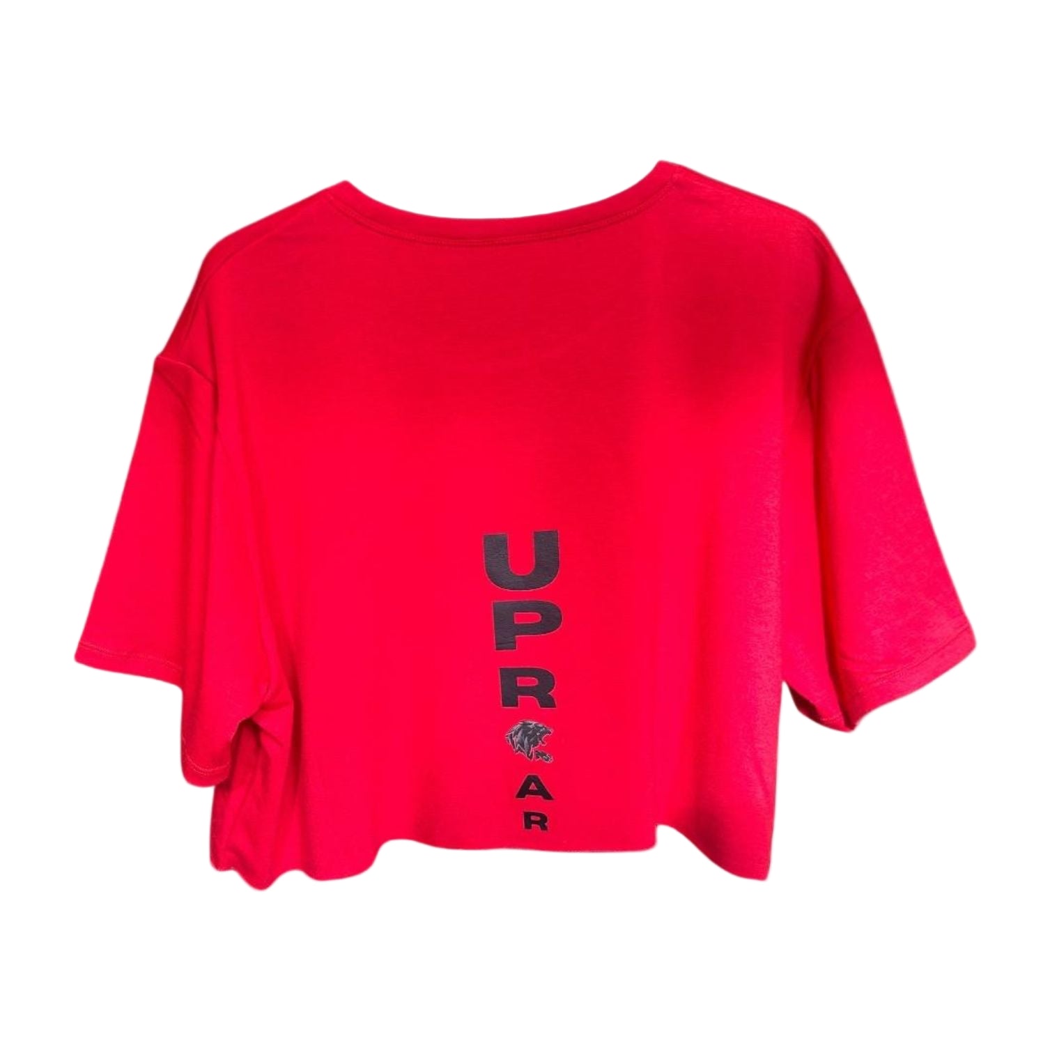 boxy crop top, women's crop, red loose crop top women, loose crop, loose fit crop top, short sleeve crop top women, red boxy crop top, short sleeve crop top women