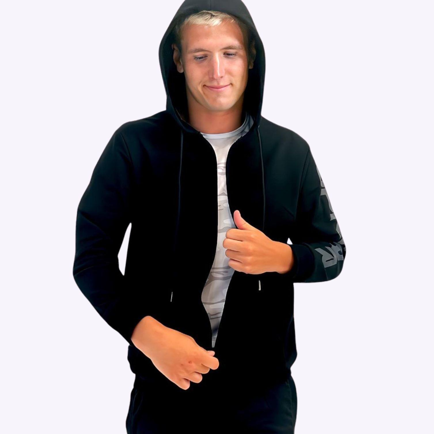 Heavyweight Jacket, Heavy Hoodie, Black Zip Hoodie, Men's Hoodies Australia, Mens Hoodies Australia, Hoodies Australia, Black Hoodie Australia, Gym Hoodies Australia, Gym wear Australia