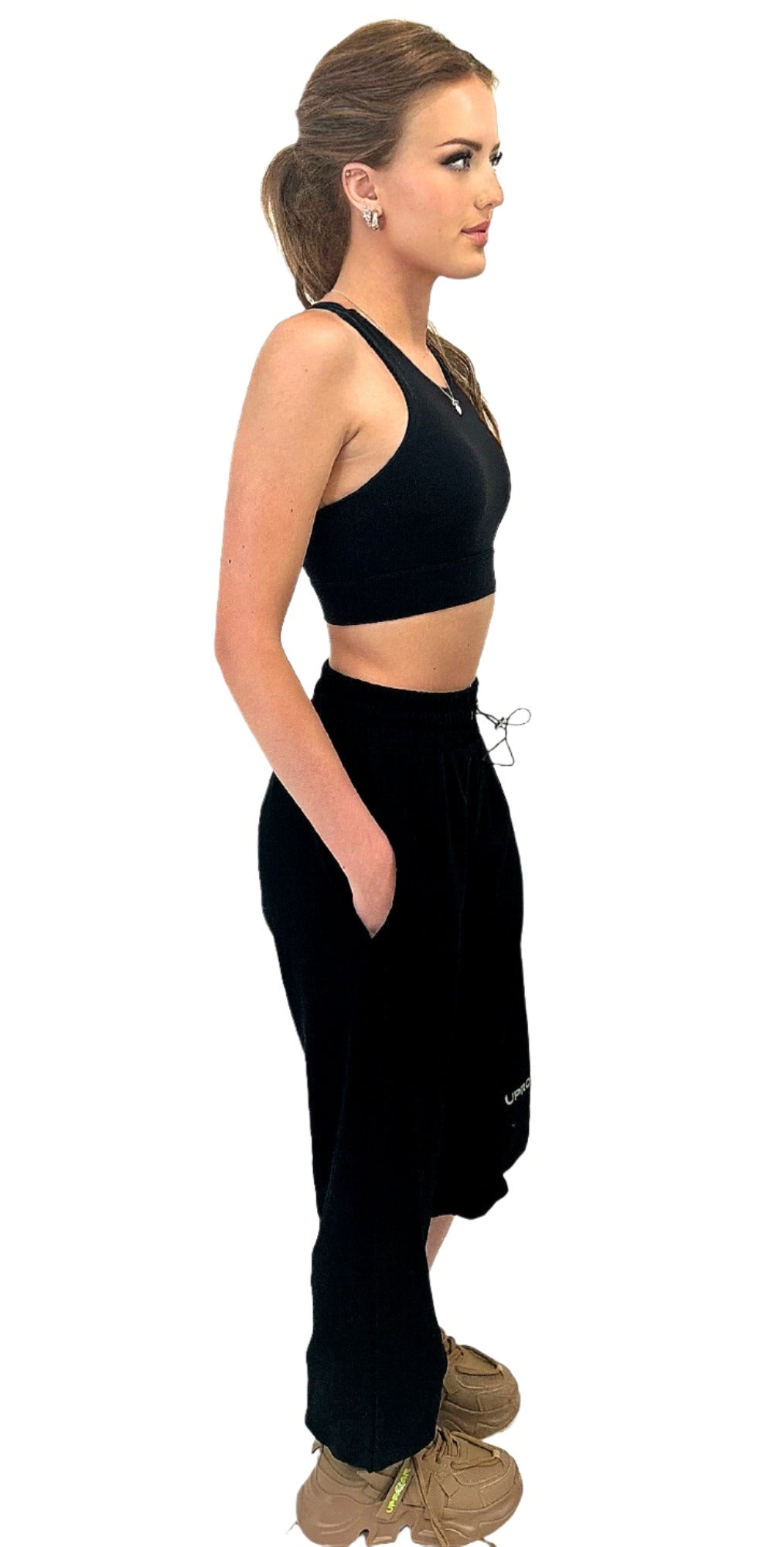 Black Sweatpants, Black Trackpants, Women's Black Sweatpants, Women's Black Trackpants