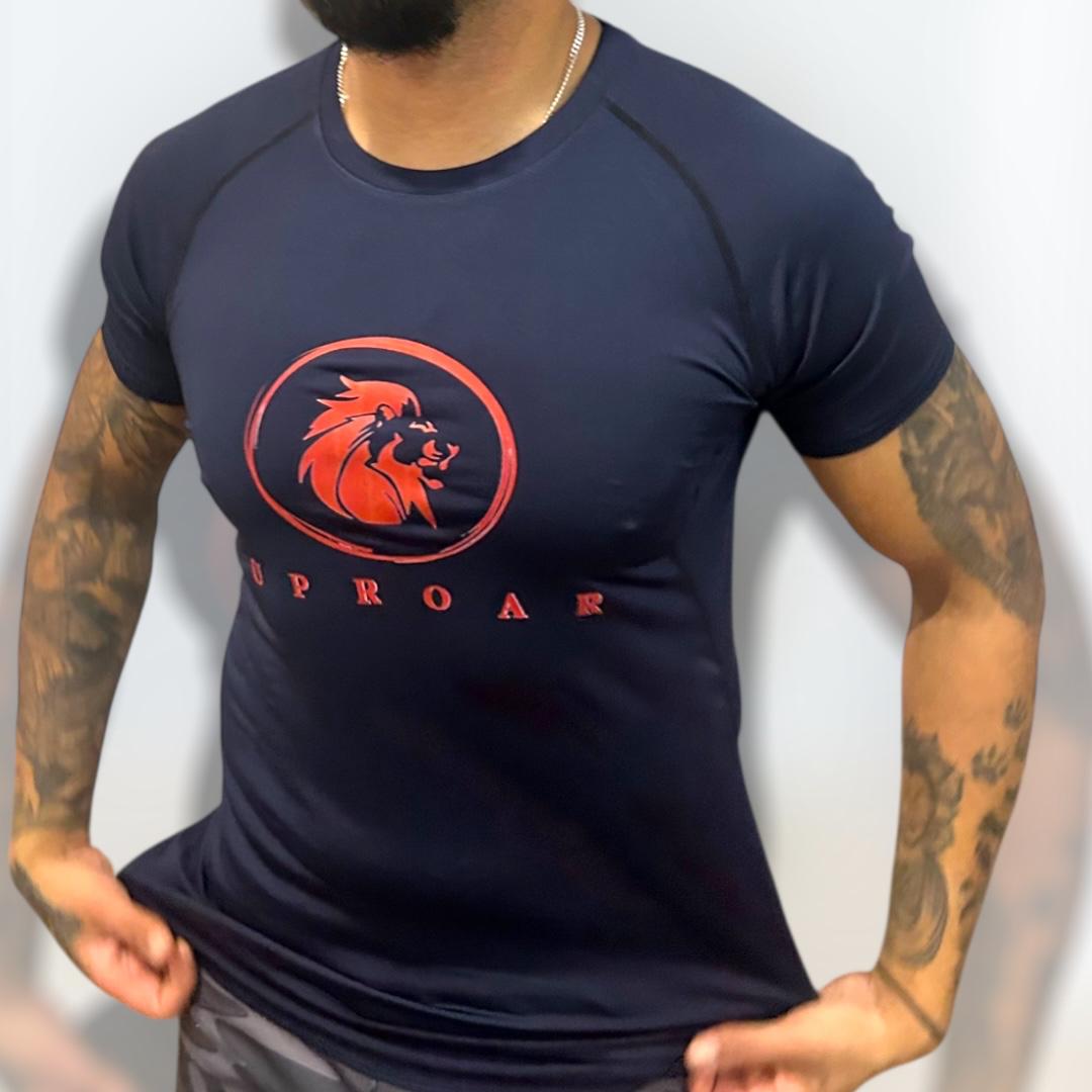 short sleeve rash guard, BJJ rash guard, combat rash guards, fightwear, navy rashie, navy rashguard, Aussie style clothing, Aussie rashguard