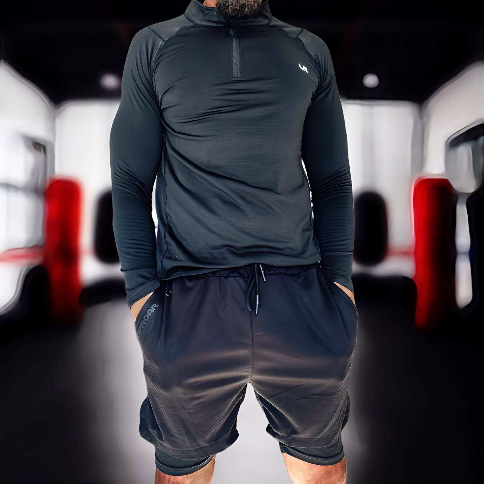 HyperFlex Duo 2 in 1 Training Shorts Black