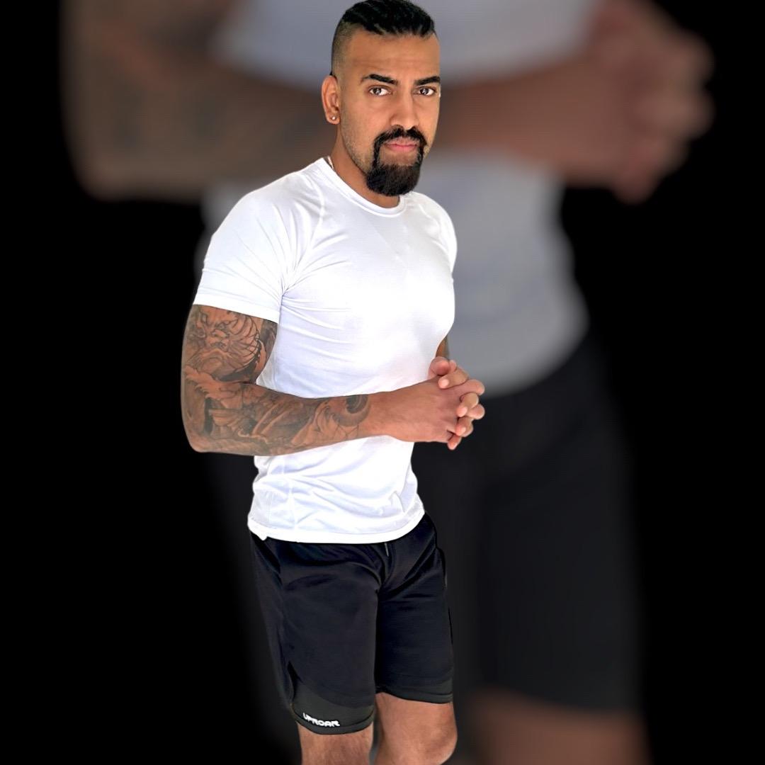 white running top mens, mens tops, mens gym tops, running top, white running shirt, mens white running shirt, semi-compression tops, short sleeve tops men, mens short sleeve top, mens semi-compression white short sleeve top