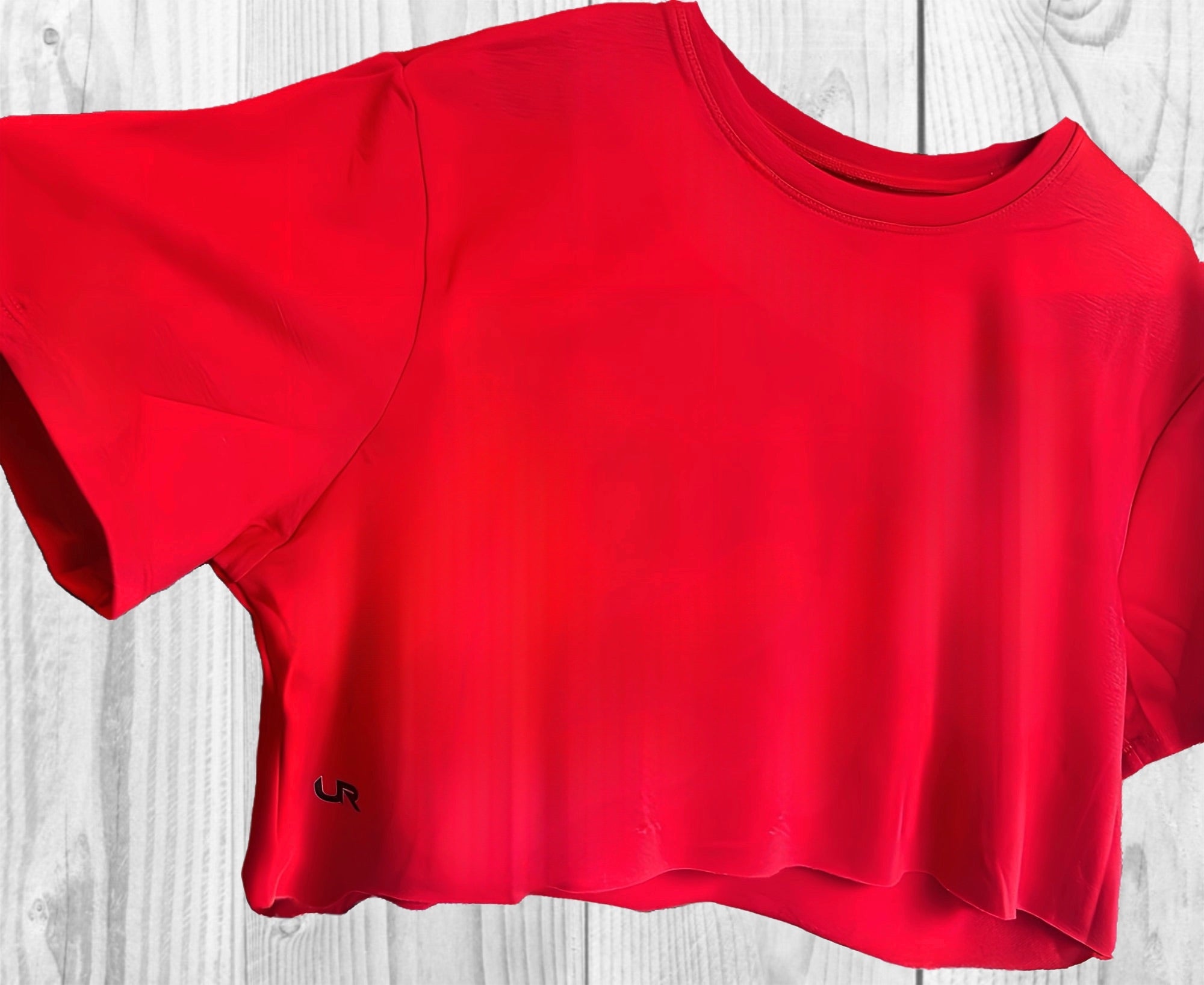 boxy crop top, women's crop, red loose crop top women, loose crop, loose fit crop top, short sleeve crop top women, red boxy crop top, short sleeve crop top women